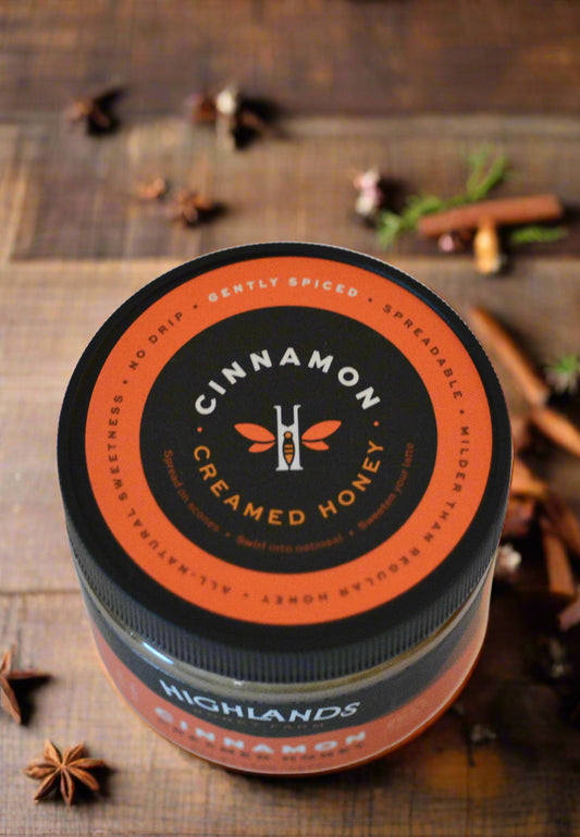 Cinnamon Creamed Honey